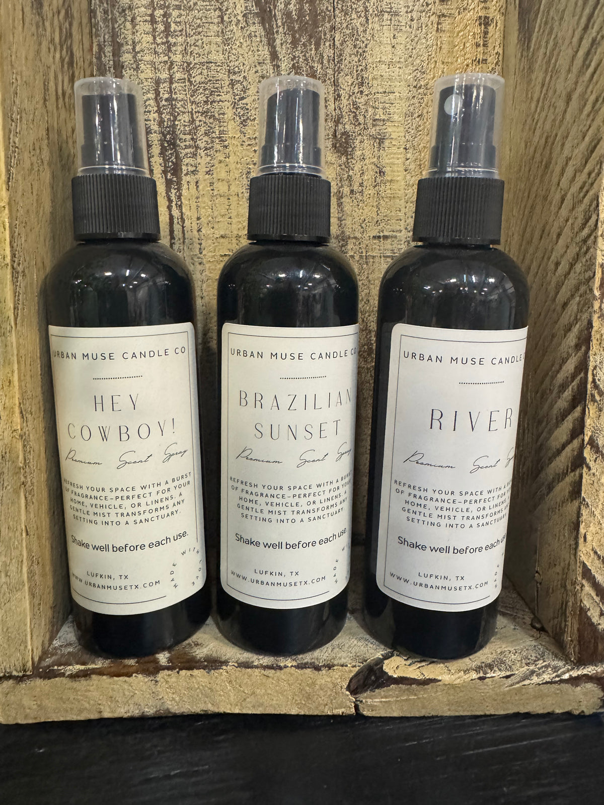 4 oz Premium Scented Vehicle Spray