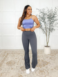 Hot Yoga Tank in Blue Hyacinth