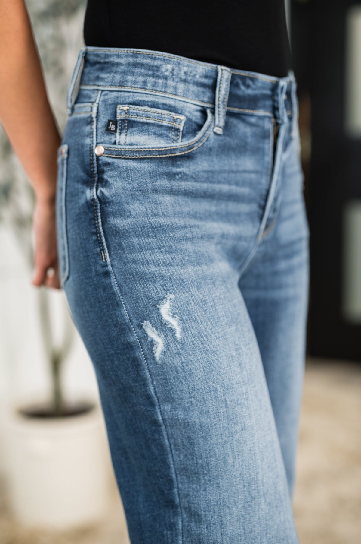 Julia High Rise 90's Straight Leg Jeans