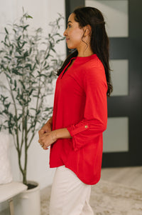 Lizzy Top in Red