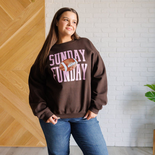 Sunday Funday Graphic Sweatshirt