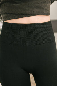 Sweet Steppin' High Waist Leggings in Black