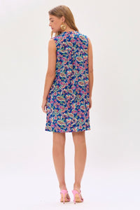 Dear Scarlett Lizzy Tank Dress in Royal