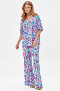 Dear Scarlett Cabana Set in Violet